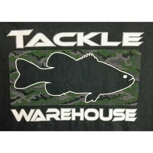Tackle Warehouse Graphic T-Shirt. Men's XXL. Black